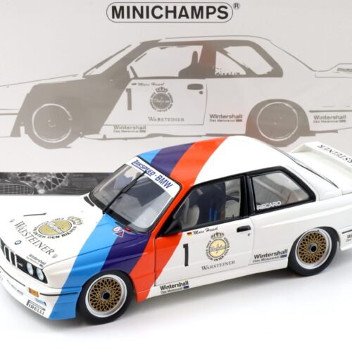 1:18 Minichamps BMW M3 E30 DTM #1 M.Hessel Winner Zolder DTM 1987