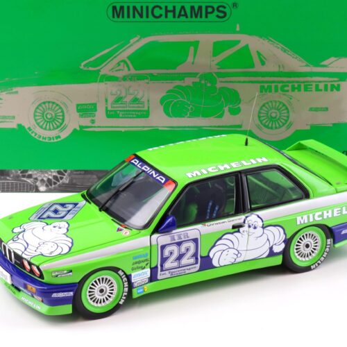1:18 Minichamps BMW M3 E30 DTM Team Alpina #22 Danner Double Winner DTM 1988