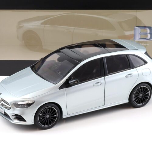 1:18 Z-Models Mercedes B-Class AMG Line W247 iridium silver DEALER VERSION - Image 1