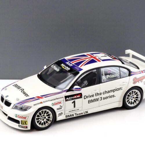 1:18 Kyosho BMW 320si E46 WTCC 2006 Team Great Britain Priaulx DEALER VERSION