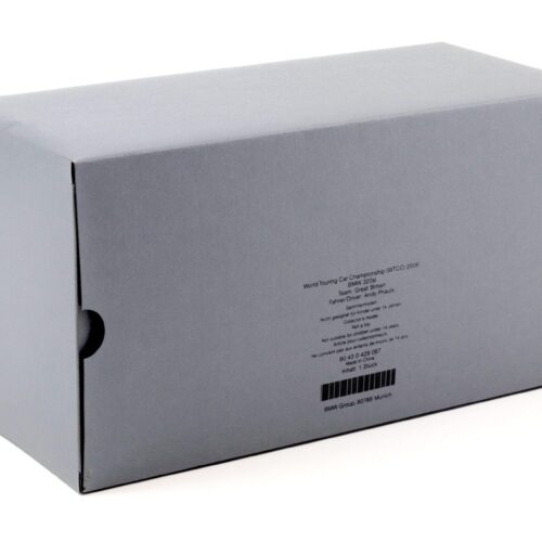 1:18 Kyosho BMW 320si E46 WTCC 2006 Team Great Britain Priaulx DEALER VERSION