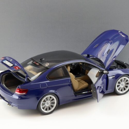 1:18 Kyosho BMW M3 E92 Coupe Interlagos blue metallic DEALER VERSION