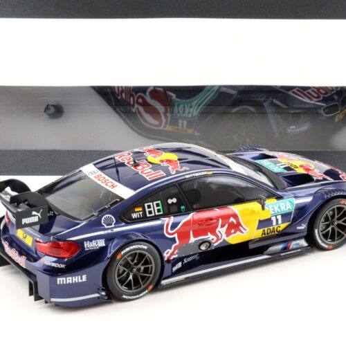 1:18 Norev BMW M4 DTM 2016 M.Wittmann #11 Team RMG Red Bull DEALER VERSION