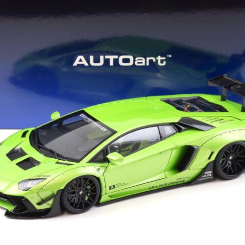 1:18 AUTOart Liberty Walk LB-WORKS Lamborghini Aventador pearl green 79243