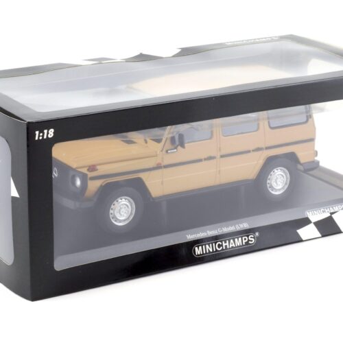 1:18 Minichamps Mercedes G-Klasse 240GD G-Model LWB W460 beige 1980