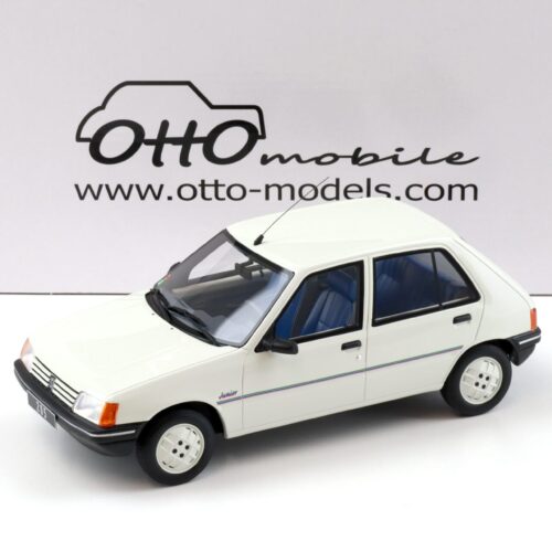 1:18 OTTO mobile OT463 Peugeot 205 Junior white 1988