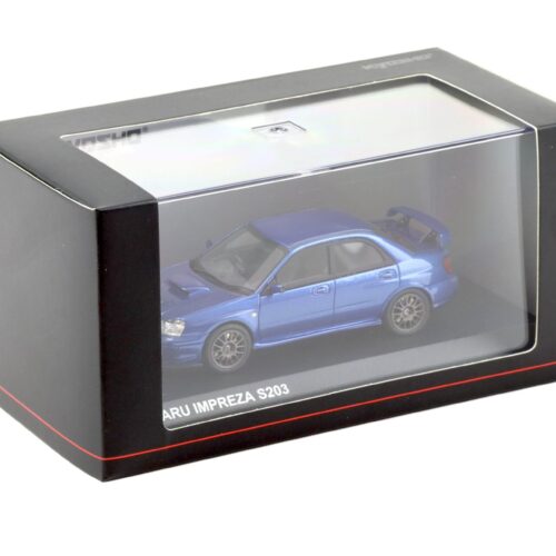 1:43 Kyosho Subaru Impreza S203 blue metallic KSR43115BL