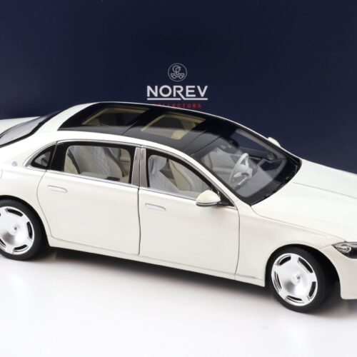 1:18 Norev Mercedes Maybach S-Class S680 4MATIC Limousine 2021 Diamond white