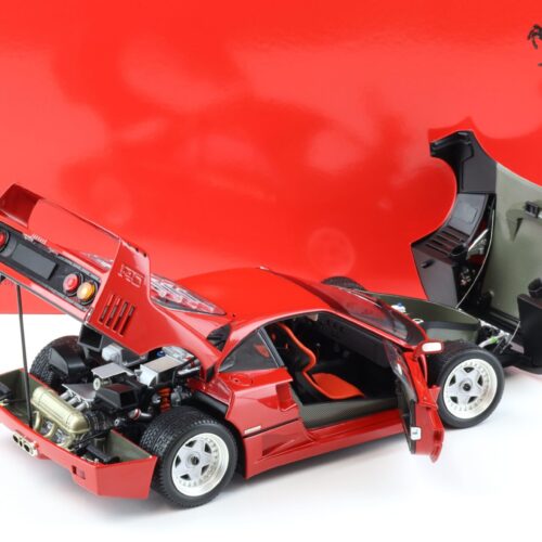 1:18 Kyosho 1987 Ferrari F40 Coupe red 08416R2 Die-Cast