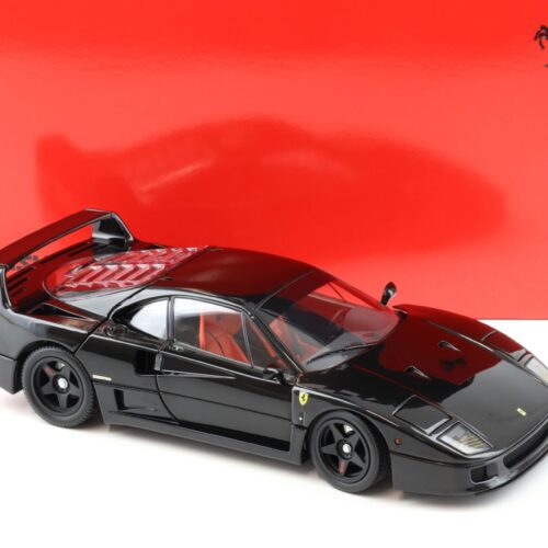 1:18 Kyosho 1987 Ferrari F40 Coupe black 08416BK Die-Cast