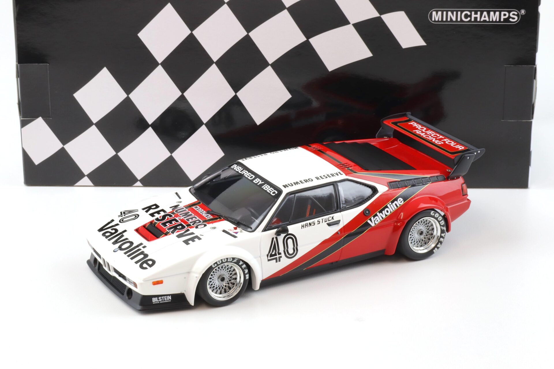 ID 92421 orig.jpg 1:18 Minichamps BMW M1 ProCar #40 Stuck Winner Monaco ProCar Series 1980