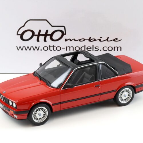 1:18 OTTO mobile OT767 BMW 325i E30 TC2 BAUR Cabrio 1988 red