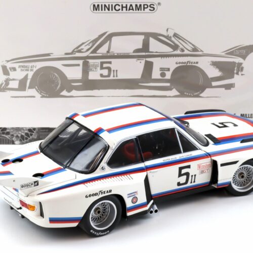 1:18 Minichamps BMW 3.5 CSL Gr.5 MILLER/ COWART 6h Watkins Glen 1979