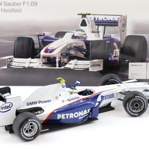 1:18 Minichamps BMW F1.09 Nick Heidfeld Formel 1 Petronas #3 DEALER VERSION