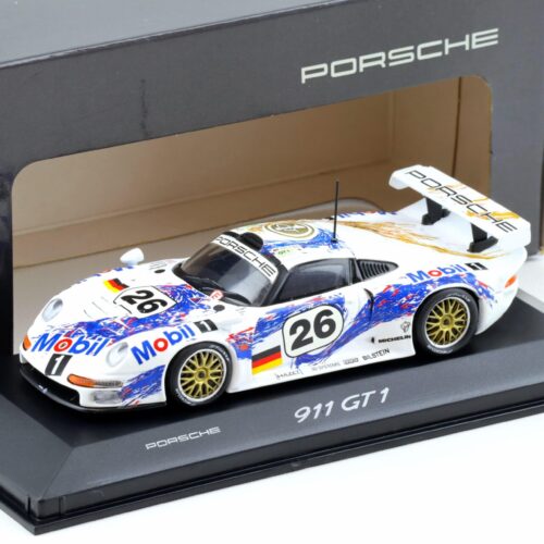 1:43 Minichamps Porsche 911 (993) GT1 Le Mans 24h 1996 #26 WAP DEALER