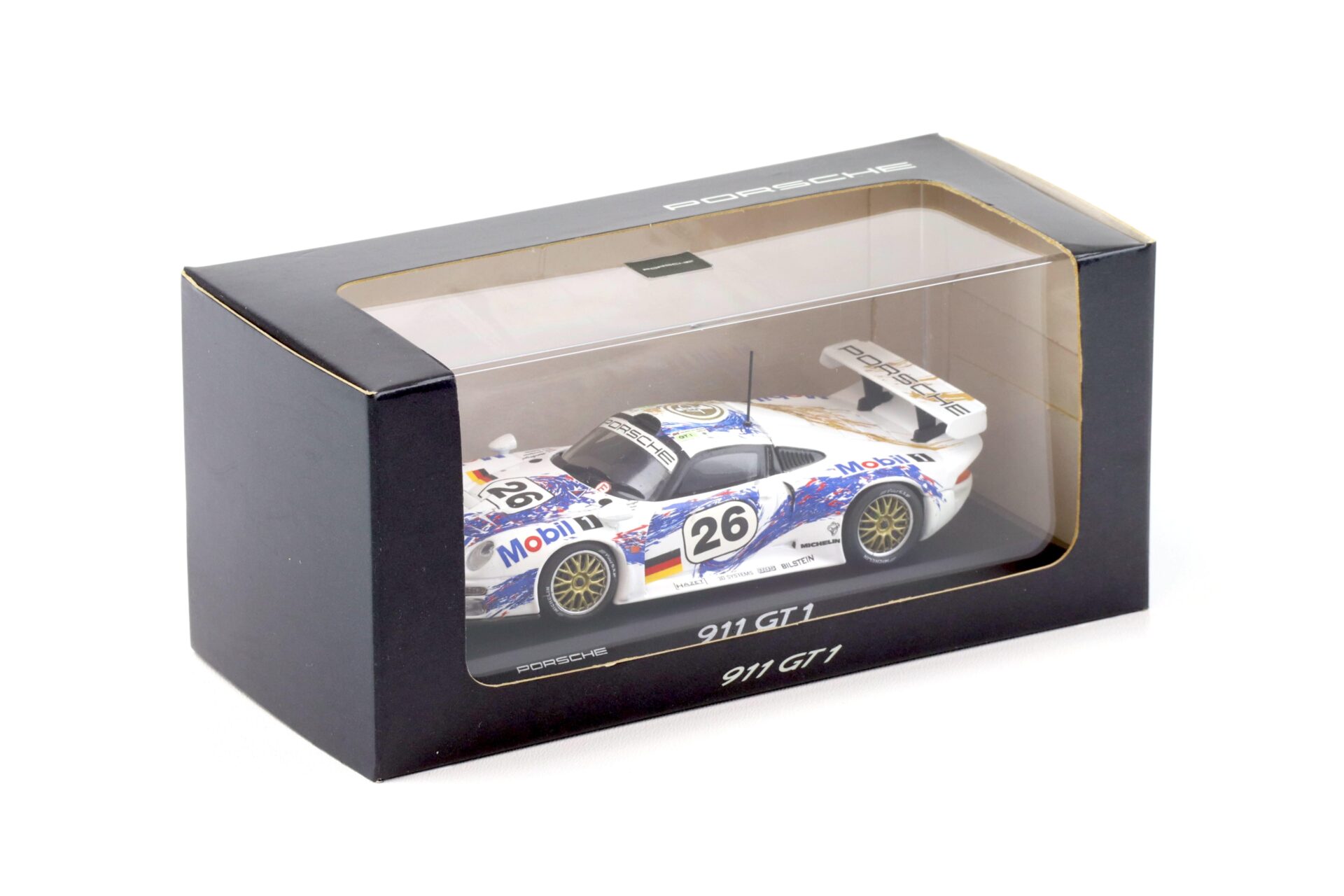 1:43 Minichamps Porsche 911 (993) GT1 Le Mans 24h 1996 #26 WAP DEALER