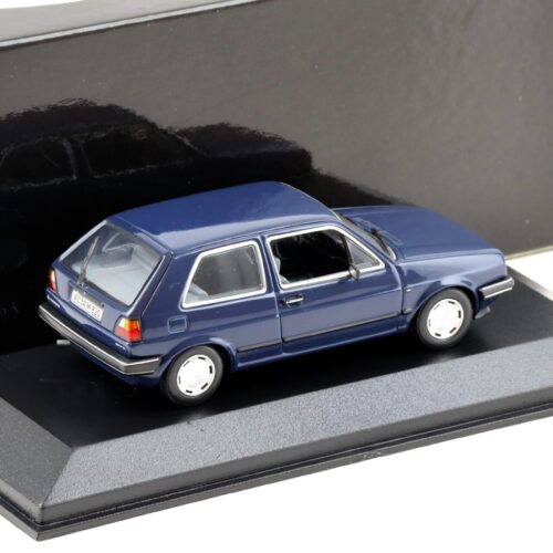 1:43 Minichamps VW Golf 2 GL Marine blue 1985