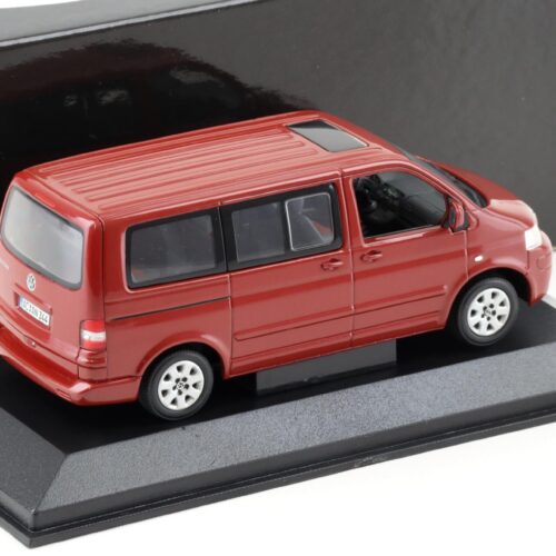 1:43 Minichamps VW T5 Multivan murena red metallic 2003