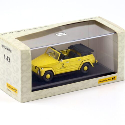 1:43 Minichamps VW 181 DBP Fernmeldedienst Deutsche Post yellow