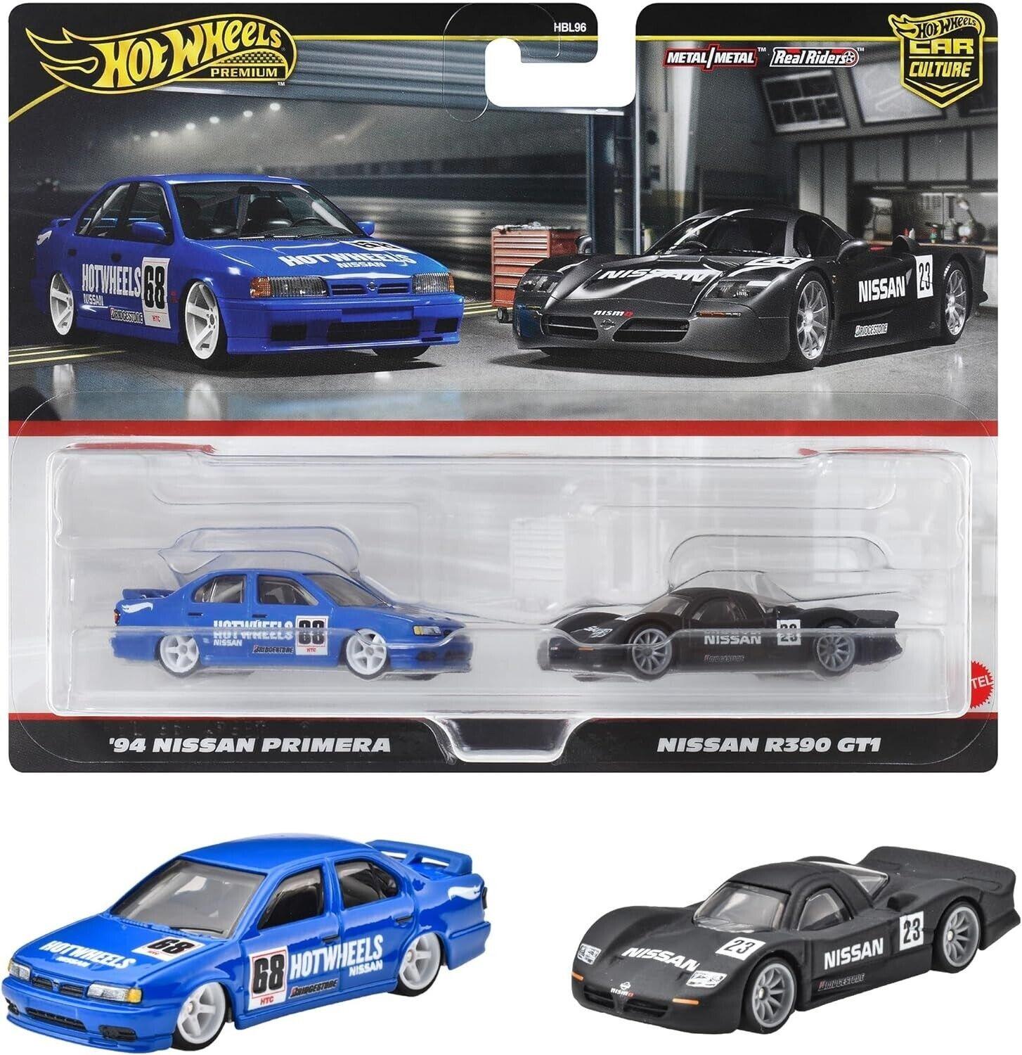 ID 92699 orig.jpg 1:64 Hot Wheels 2024 Premium 2-Pack Nissan Primera + Nissan R390 GT1 979N