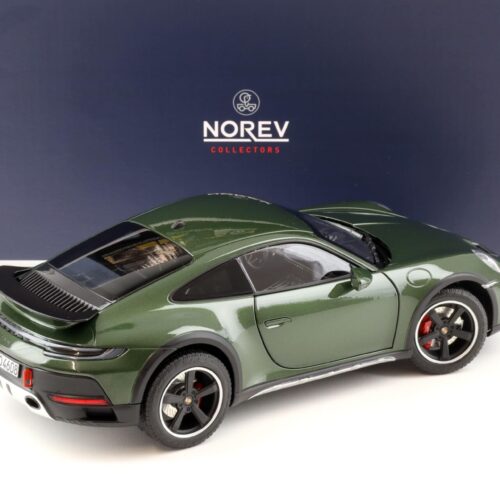 1:18 Norev Porsche 911 (992) Dakar Coupe 2023 Oakgreen metallic