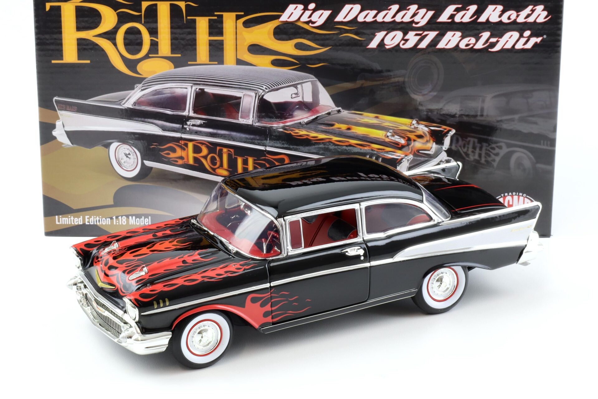 ID 92777 orig.jpg 1:18 ACME 1957 Chevrolet Bel Air Big Daddy Ed Roth TOMS GARAGE - Limited 150 pcs.