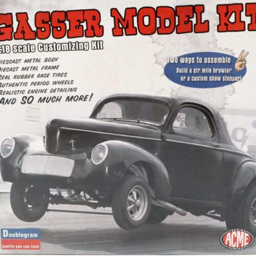 1:18 ACME 1940 Willys Gasser Metal Model Kit with blown engine KIT/ BAUSATZ