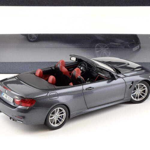 1:18 Paragon BMW M4 F82 Convertible Mineral grey DEALER VERSION