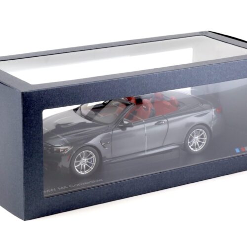 1:18 Paragon BMW M4 F82 Convertible Mineral grey DEALER VERSION