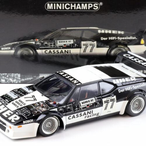 1:18 Minichamps BMW M1 Procar H.J.Stuck #77 Cassani Racing Procar Series 1979