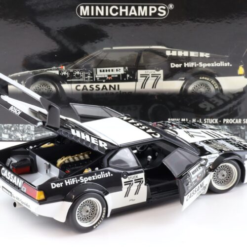 1:18 Minichamps BMW M1 Procar H.J.Stuck #77 Cassani Racing Procar Series 1979