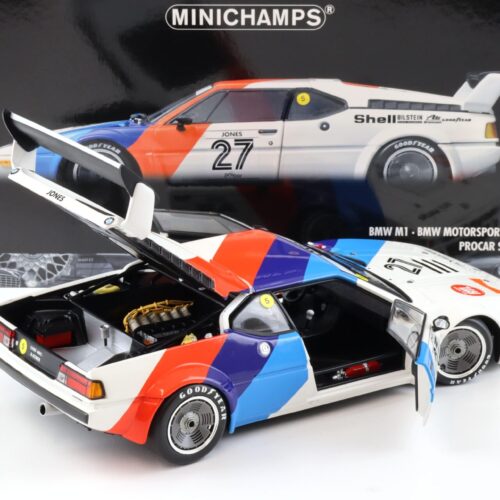 1:18 Minichamps BMW M1 Procar BMW Motorsport #27 A.Jones Procar Series 1979