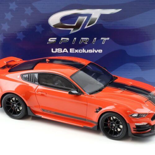 1:18 GT Spirit ACME US058 Shelby Super Snake Coupe 2021 Code orange/ black stripe