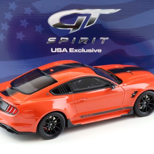 1:18 GT Spirit ACME US058 Shelby Super Snake Coupe 2021 Code orange/ black stripe