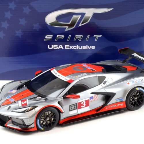 1:18 GT Spirit ACME US055 Chevrolet Corvette C8.R #3 Sebring 12h grey 2021