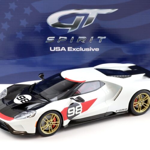 1:18 GT Spirit ACME US037 Ford GT Heritage Edition #98 frozen white 2021
