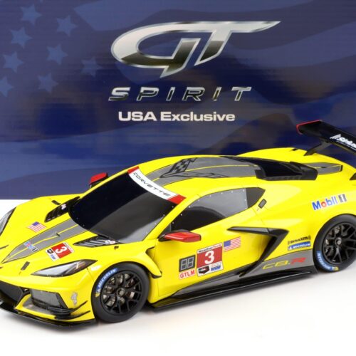 1:18 GT Spirit ACME US032 Chevrolet Corvette C8.R #3 yellow/ black 2020