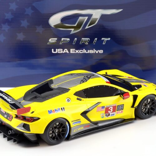 1:18 GT Spirit ACME US032 Chevrolet Corvette C8.R #3 yellow/ black 2020