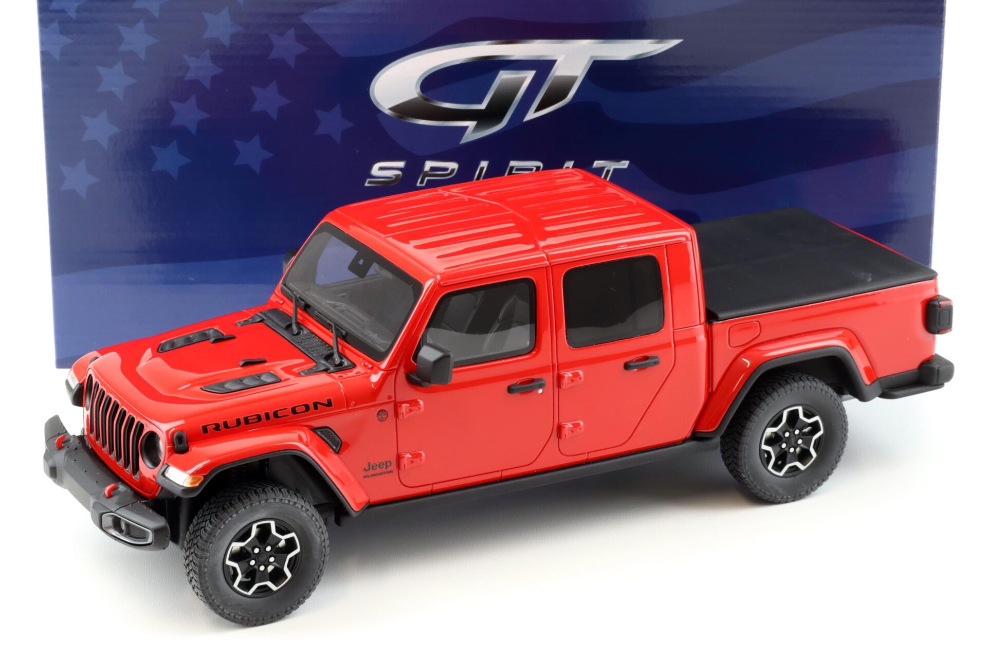 ID 92906 orig.jpg 1:18 GT Spirit ACME US024 Jeep Gladiator Rubicon 2019 Firecracker red