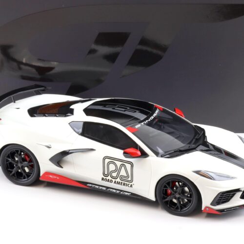 1:18 GT Spirit GT370 Chevrolet Corvette C8 Pace Car IMSA 2020 arctic white