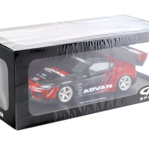 1:18 GT Spirit GT889 Toyota Supra GR by ADVAN 2020 black/ red