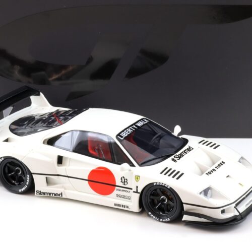 1:18 GT Spirit GT470 Ferrari F40 LB WORKS LBWK Liberty Walk white 2023