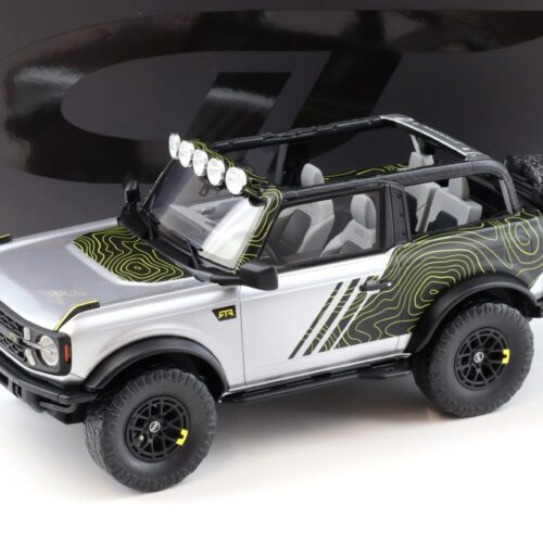 1:18 GT Spirit GT404 Ford Bronco by RTR 2022 iconic silver/ green