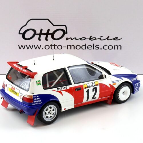 1:18 OTTO mobile OT461 Nissan Sunny GTI-R Rallye Monte Carlo 1992 Makinen