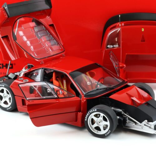 1:12 Kyosho Ferrari F40 Competizione 1989 Rosso Corsa red Diecast 08602CR