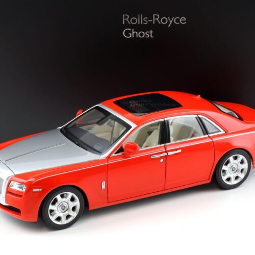 1:18 Kyosho Rolls Royce Ghost 2009 red/ silver KS08802RS