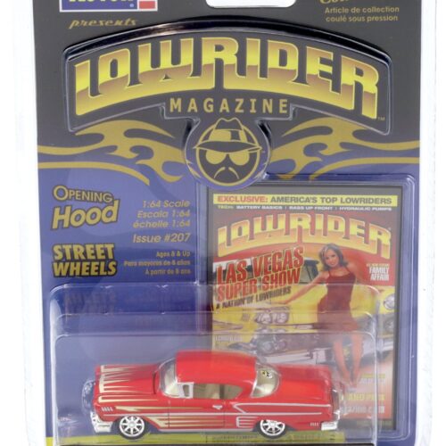 1:64 Revell Lowrider 1958 Chevrolet Impala red #207 Las Vegas Super Show