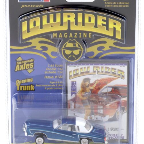 1:64 Revell Lowrider 1977 Chevrolet Monte Carlo blue #184 LA Super Show Grand Finale