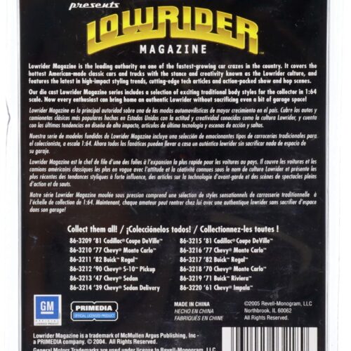 1:64 Revell Lowrider 1970 Chevrolet Monte Carlo orange #180 Rollin with the Top Lows