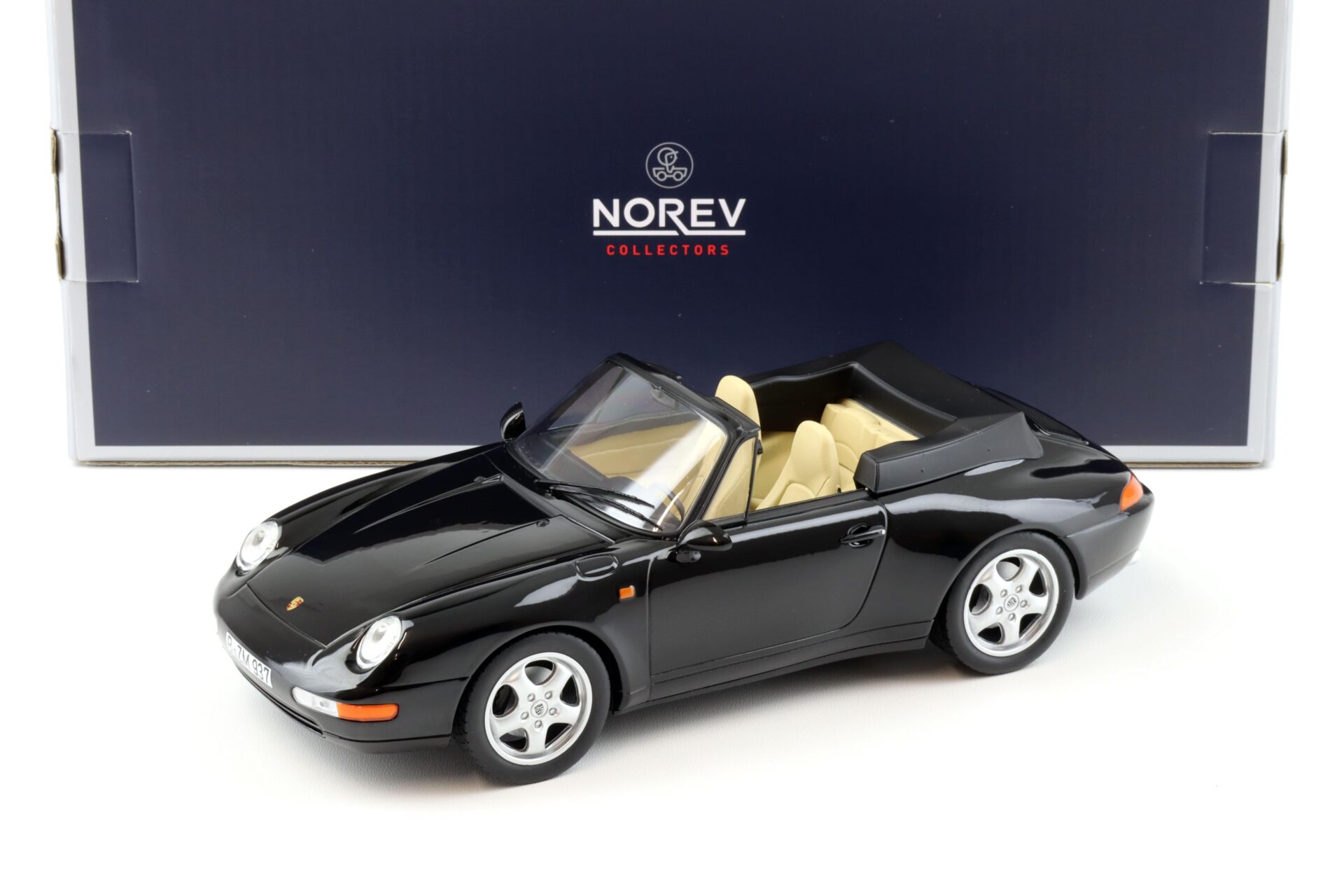 ID 93139 orig.jpg 1:18 Norev Porsche 911 993 Carrera Cabriolet 1993 black 187595